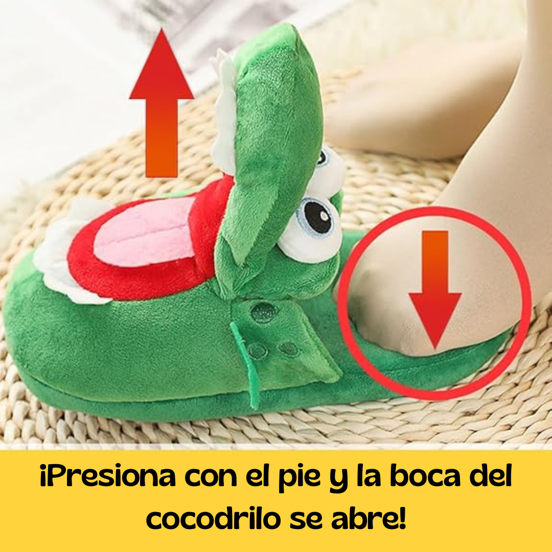 Pantuflas de Cocodrilo