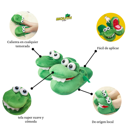 Pantuflas de Cocodrilo